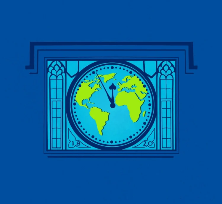 Editorial illustrations for alumni magazine about sustainability cover feature by Kati Lacey Editorial illustrator