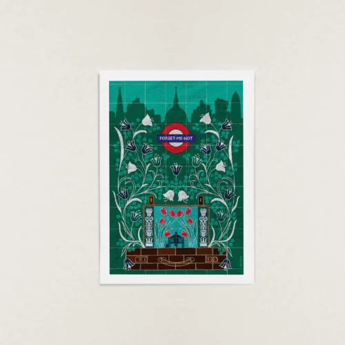 Postmans Park Watts Memorial Art Print St Pauls by Kati Lacey Designs