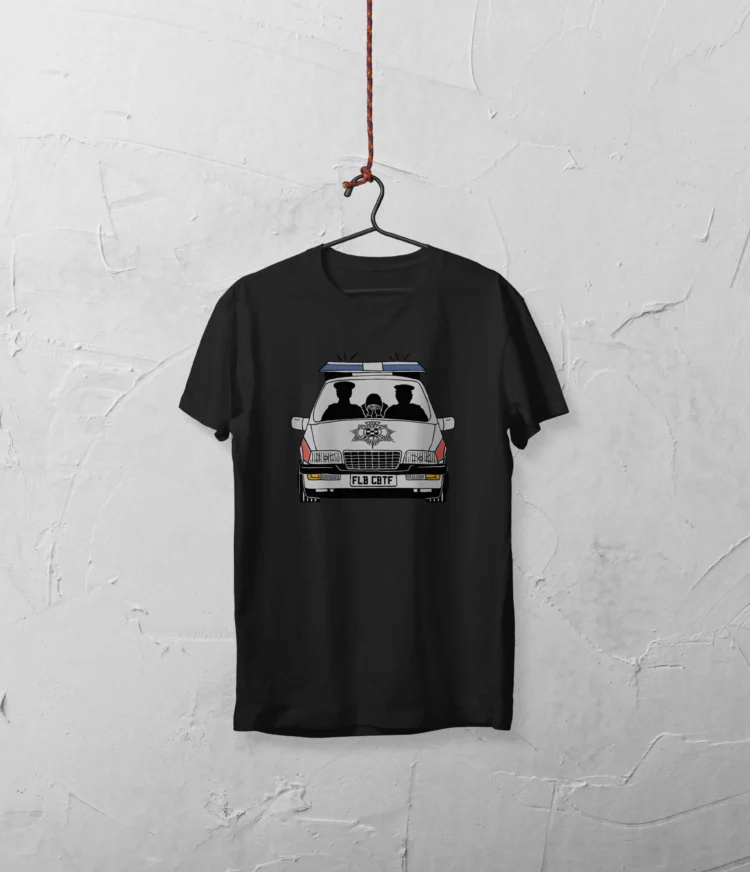 brand illustration for music shop merchandise t shirt