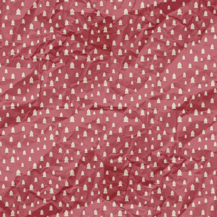 crumpled christmas paper design