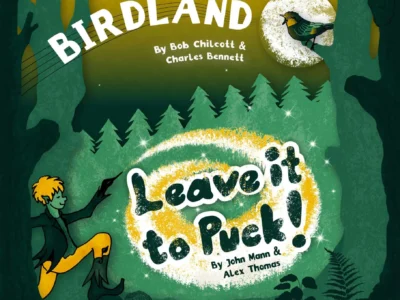 enchanted forest woodland theatre poster illustration mag